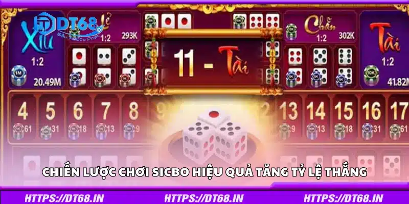Chiến lược chơi Sicbo tăng tỷ lệ thắng