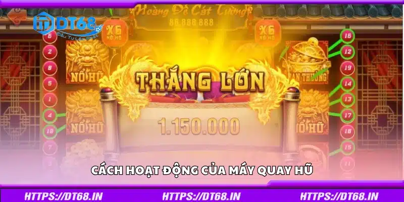 Cách hoạt động của máy quay hũ