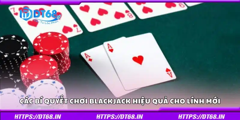 Bí quyết chơi blackjack hiệu quả cho lính mới
